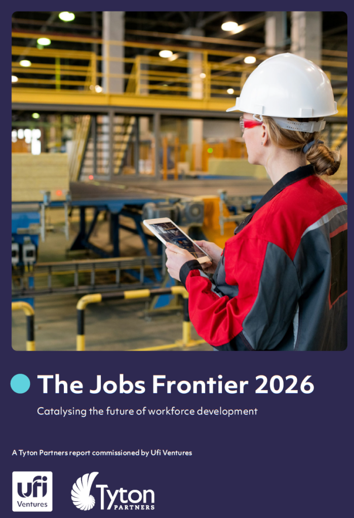 Cover of The Jobs Frontier 2026 report